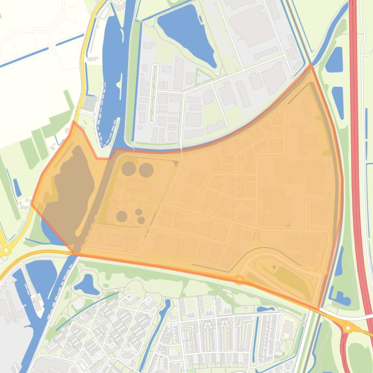 Kaart van de buurt Industrieterrein Noord I.