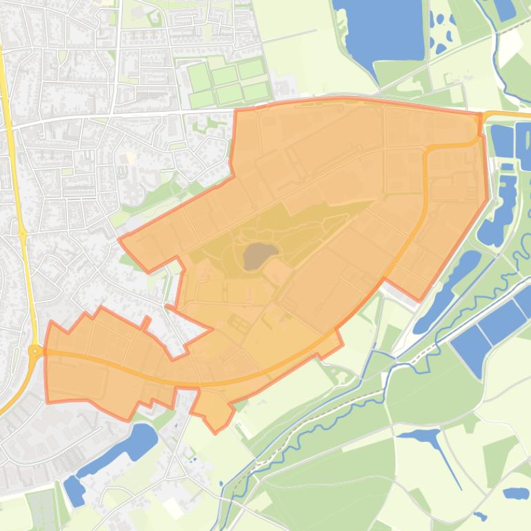 Kaart van de buurt Industrieterrein Schaapsloop.