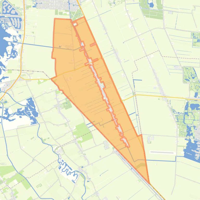 Kaart van de buurt Kiel-Windeweer Buitengebied.