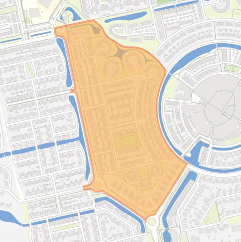 Kaart van de buurt Kloostertuinen.