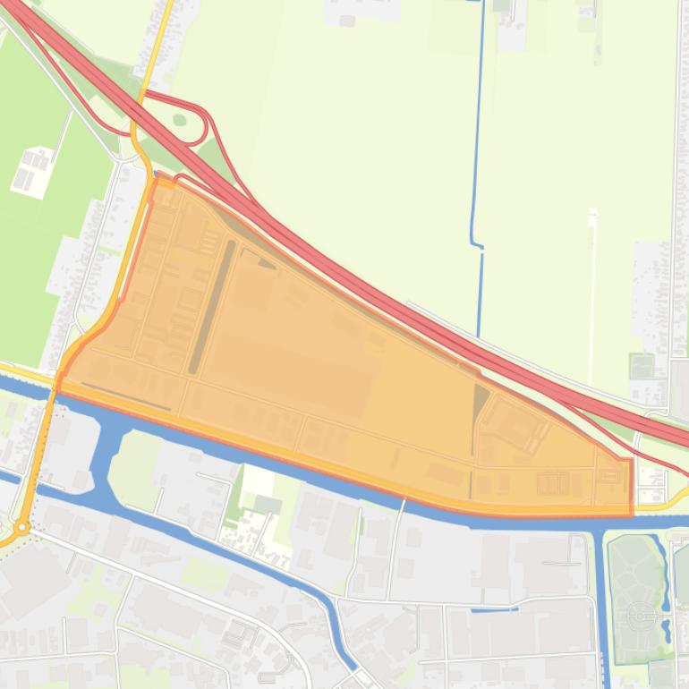 Kaart van de buurt Kolham Bedrijventerrein.