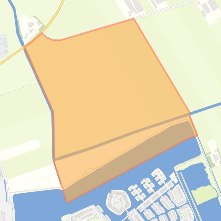 Kaart van de buurt Landelijk gebied De Groote Wielen.