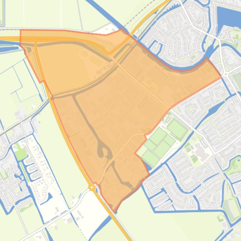 Kaart van de buurt Medemblik Bedrijventerrein.