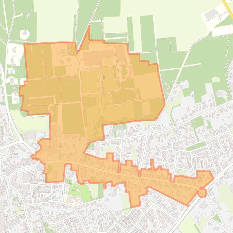 Kaart van de buurt Meester Pankenstraat-Riethovensedijk.