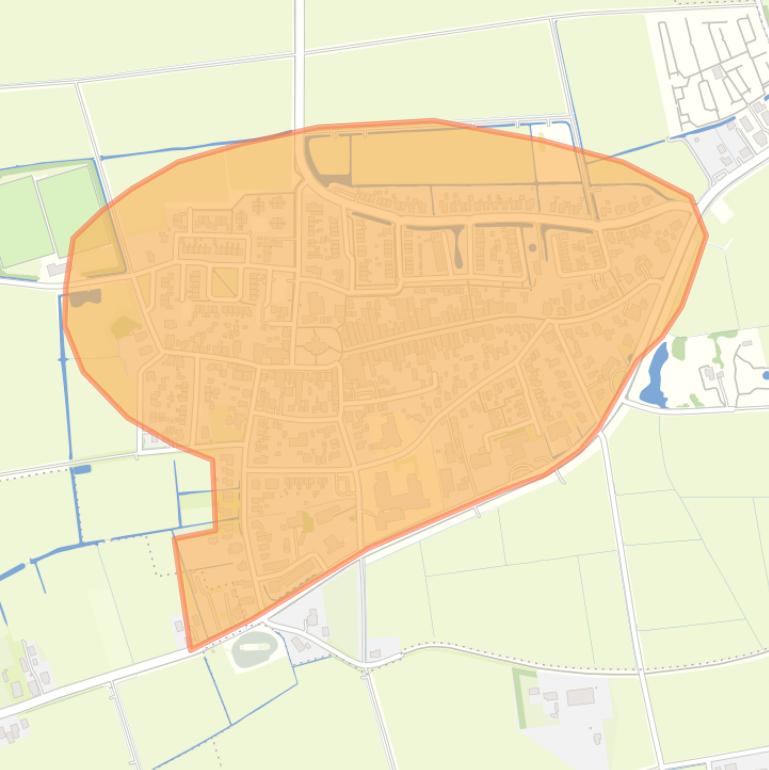 Kaart van de buurt Midsland.