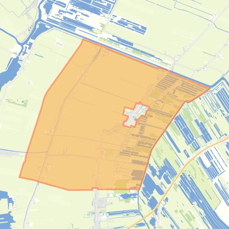 Kaart van de buurt Munnekeburen-Buitengebied.