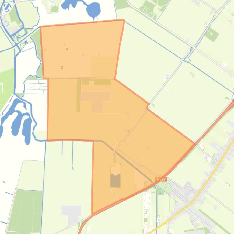 Kaart van de buurt Natuurgebied Froombosch.