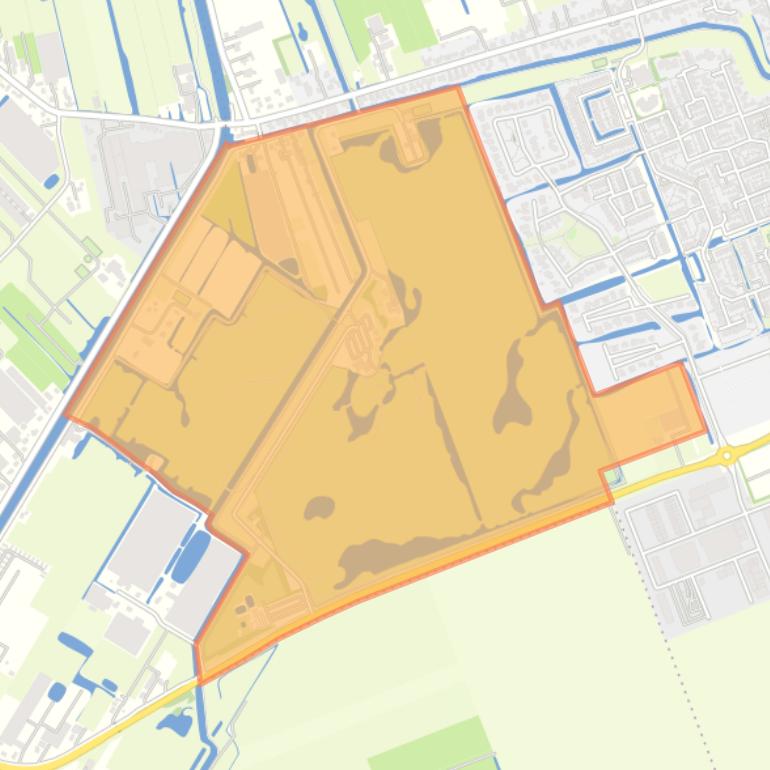 Kaart van de buurt Nieuwveen Buitengebied West.