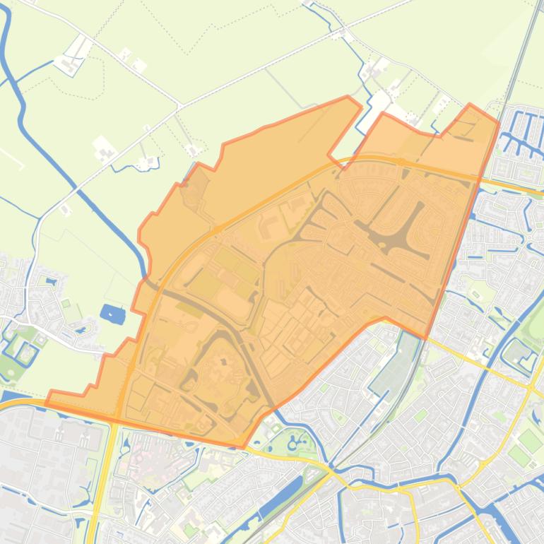 Kaart van de buurt Noorderhoek II.