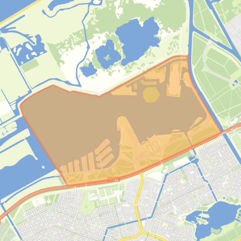 Kaart van de buurt Noorderplassen Oost.