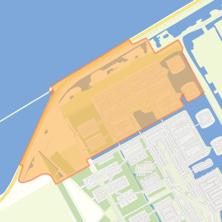 Kaart van de buurt Noorderplassen West-Noord.