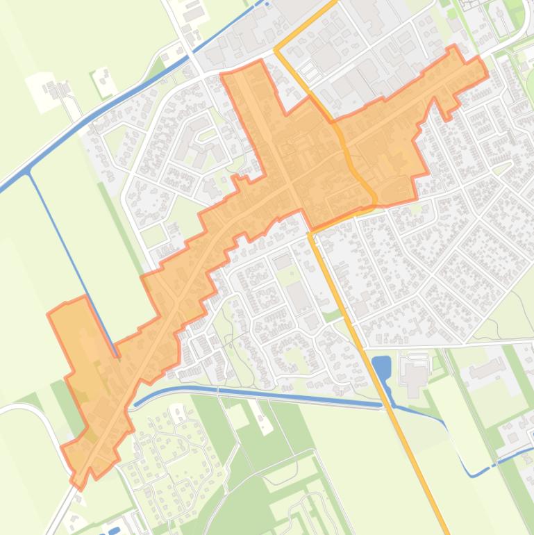 Kaart van de buurt Noordwolde-Hoofdstraat.