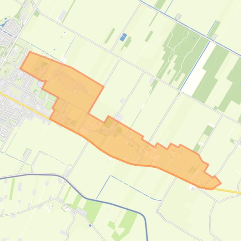 Kaart van de buurt Oosterse Bos en Middendorp.