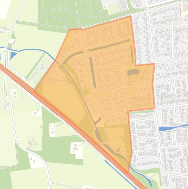 Kaart van de buurt Oosterwolde-Slatten.