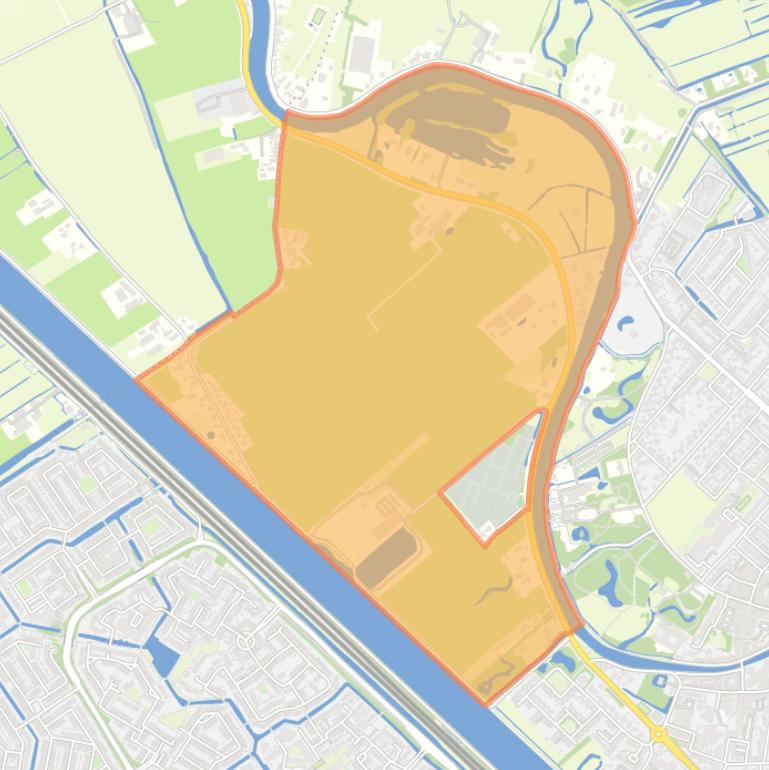 Kaart van de buurt Otterspoorbroek.