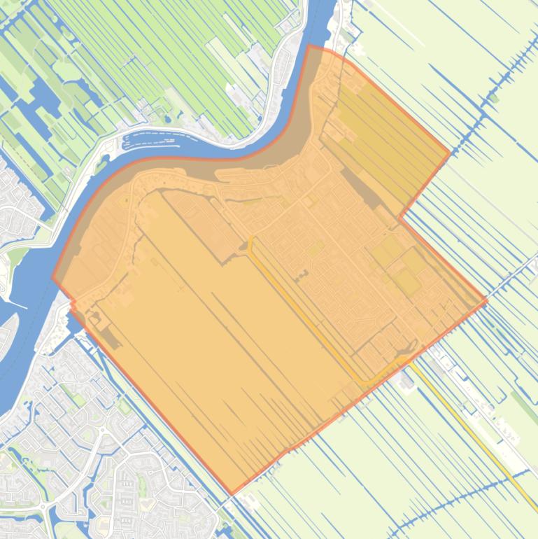 Kaart van de buurt Ouderkerk aan den IJssel.