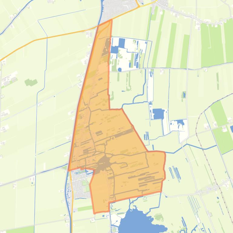 Kaart van de buurt Overig Giethoorn-Noord.