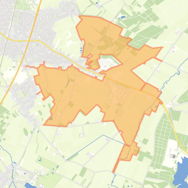 Kaart van de buurt Peijerveld.