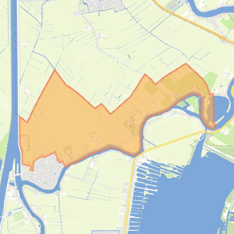 Kaart van de buurt Polder Aetsveld.