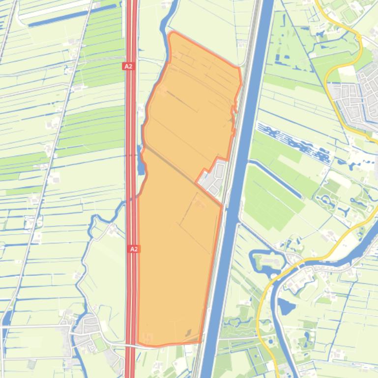 Kaart van de buurt Polder Angstelkade.