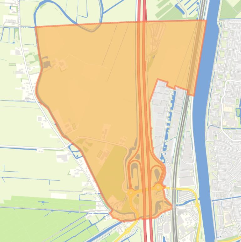 Kaart van de buurt Polder Breukelerwaard.