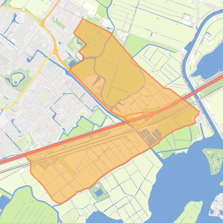 Kaart van de buurt Sassenheim buitengebied Oost.