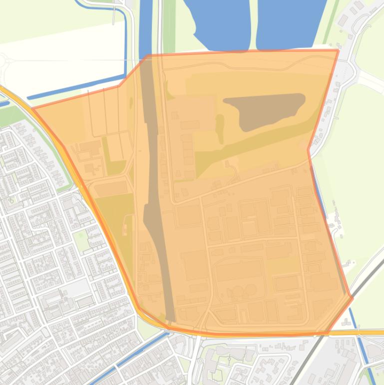 Kaart van de buurt Schansdijk en omgeving.