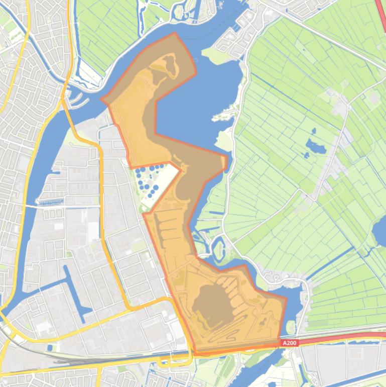 Kaart van de buurt Schoteroog en Veerpolder.