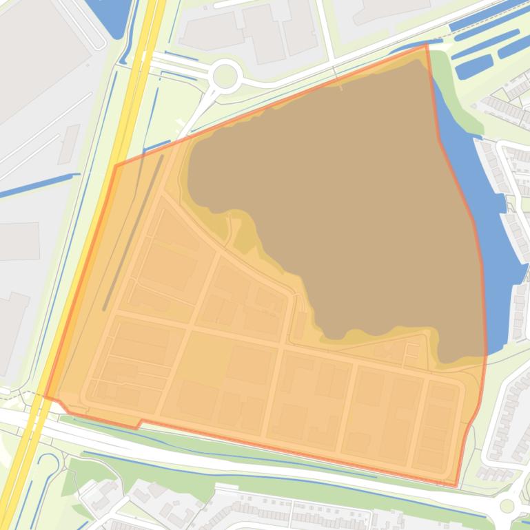 Kaart van de buurt Tradepark 58 Zuid.