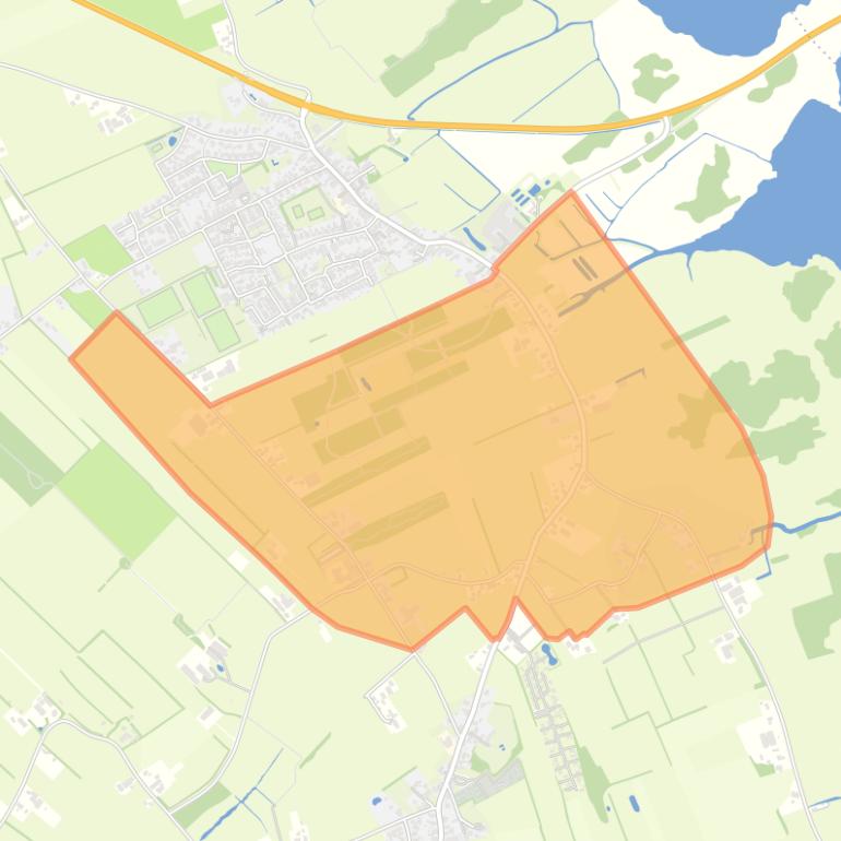 Kaart van de buurt Tussen Sint Jans Klooster en Heetveld.