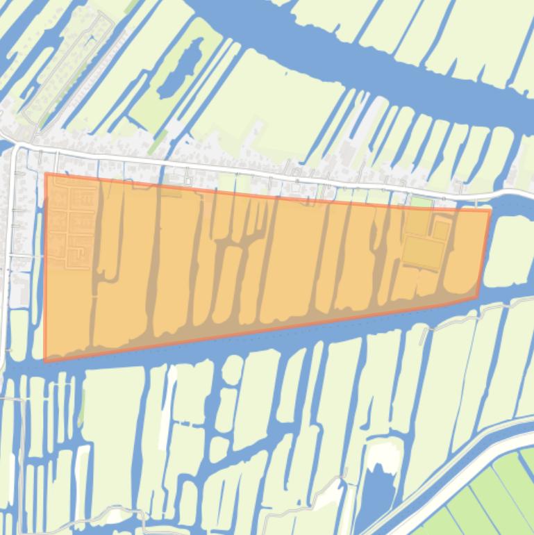 Kaart van de buurt Uitbreiding-Jisp.