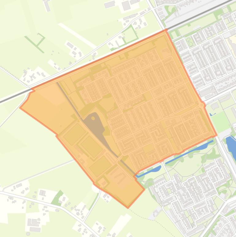 Kaart van de buurt Van Hogendorplaan-West.