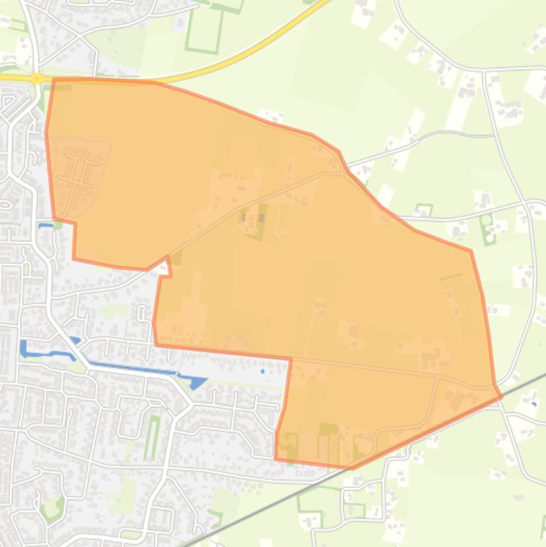 Kaart van de buurt Verspreide huizen De Heegh.