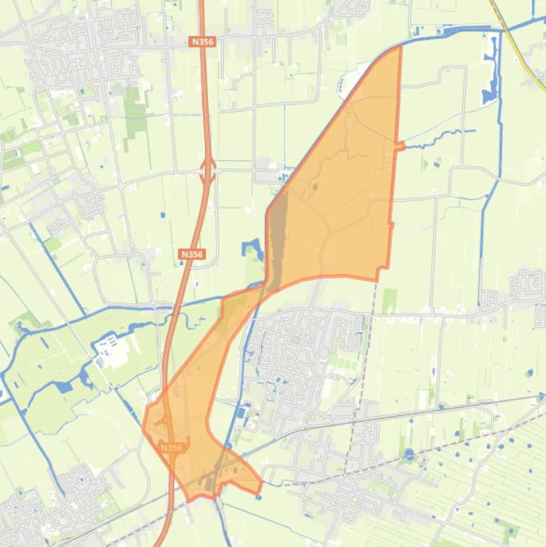 Kaart van de buurt Verspreide huizen De Westereen.