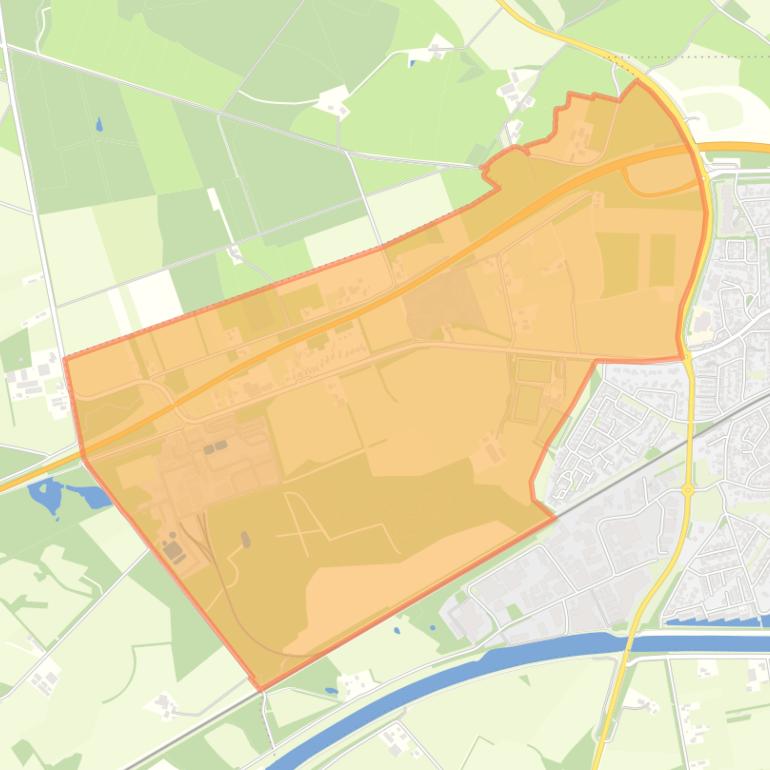 Kaart van de buurt Verspreide huizen Deldeneresch.