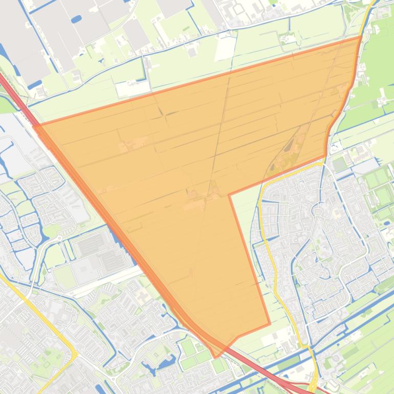 Kaart van de buurt Verspreide huizen Dijkpolder.