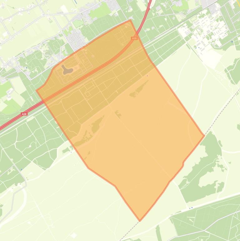 Kaart van de buurt Verspreide huizen heide ’t Loo.