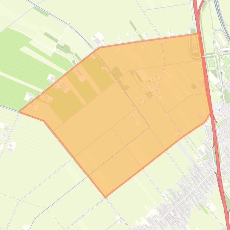 Kaart van de buurt Verspreide huizen Heidehoogten.