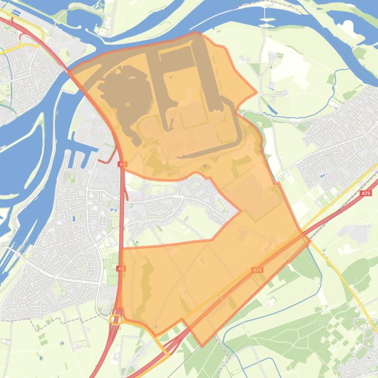 Kaart van de buurt Verspreide huizen Het Vonderen.