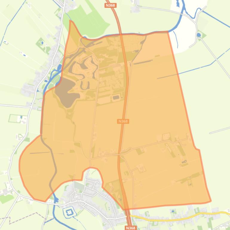 Kaart van de buurt Verspreide huizen in de Weddermarke.