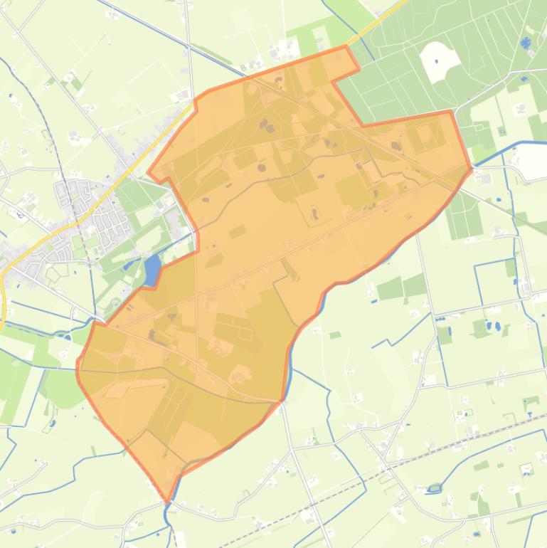 Kaart van de buurt Verspreide huizen Klarenbeek-Zuid.