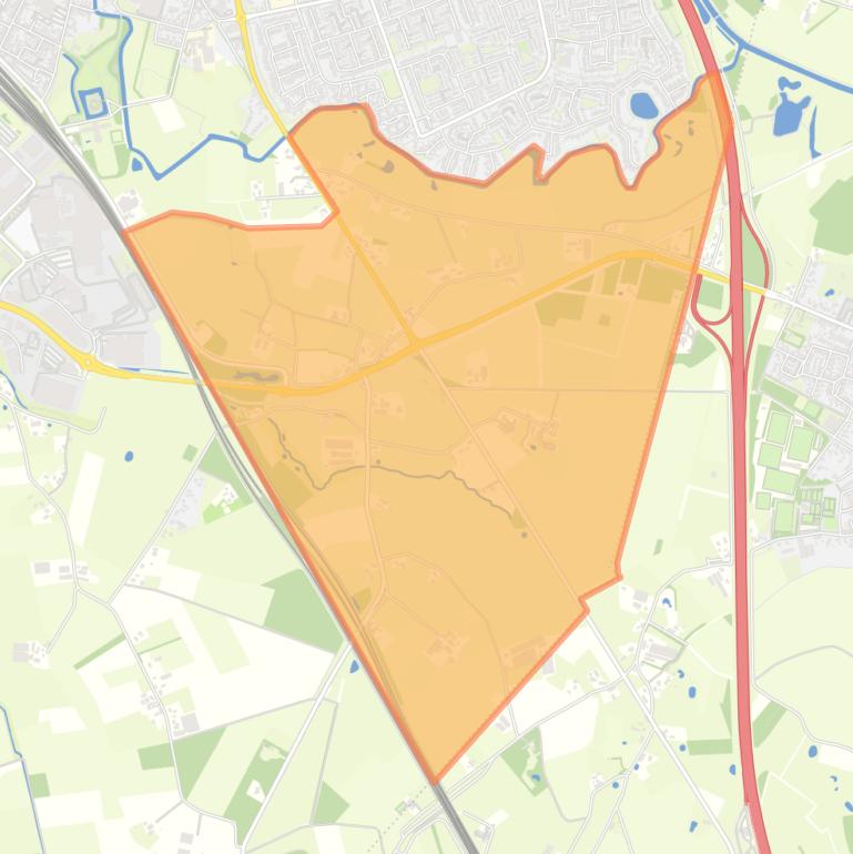 Kaart van de buurt Verspreide huizen Kleinderliempde.