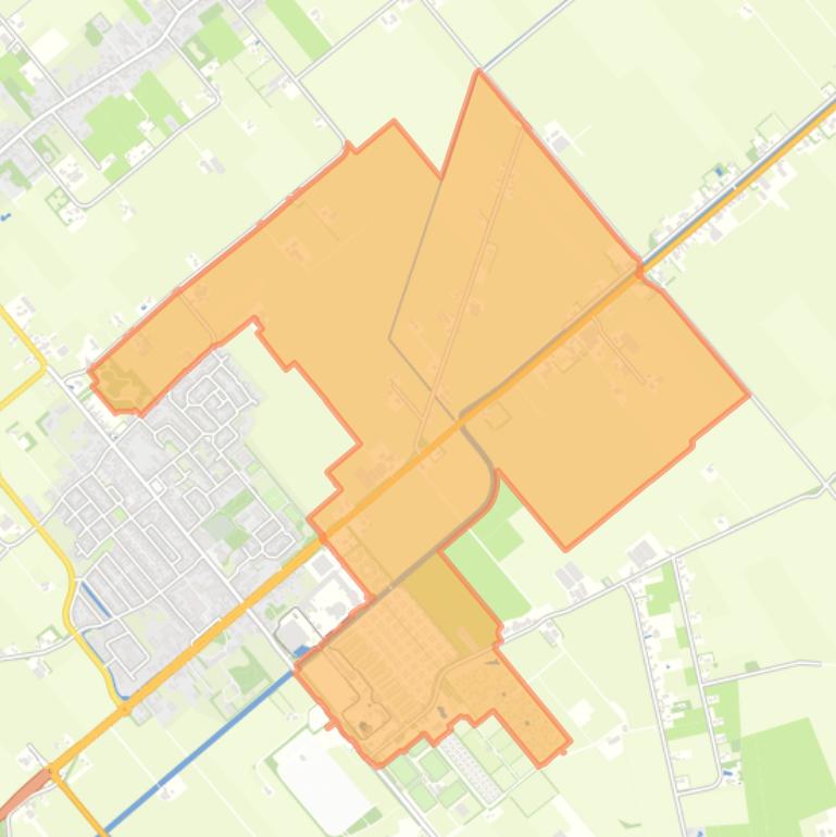 Kaart van de buurt Verspreide huizen Slagharen-Oost.