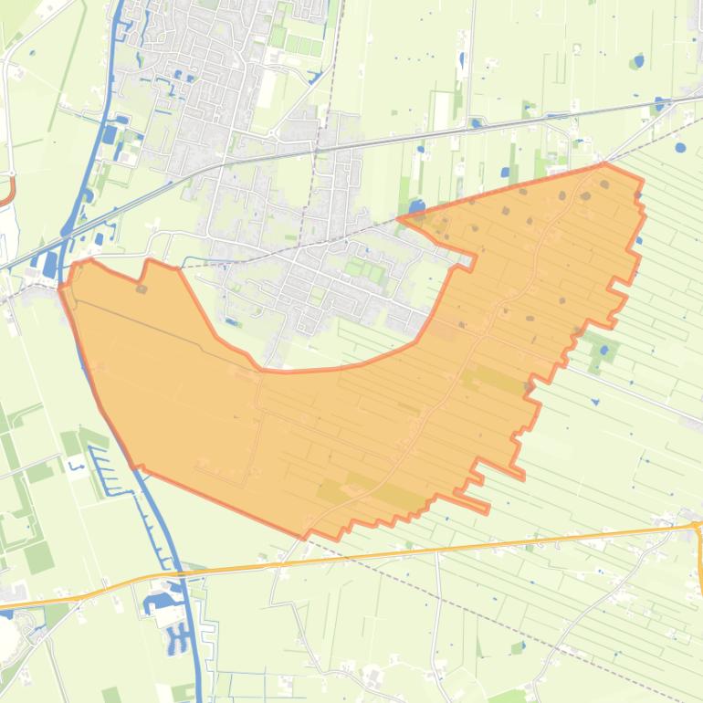 Kaart van de buurt Verspreide huizen Twijzelerheide.