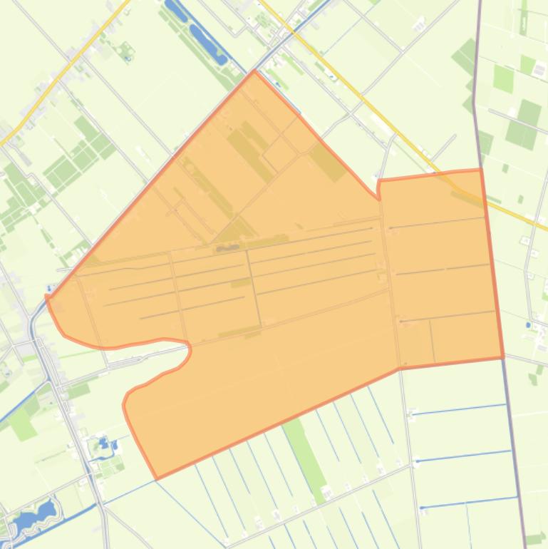 Kaart van de buurt Verspreide huizen Veelerveen.