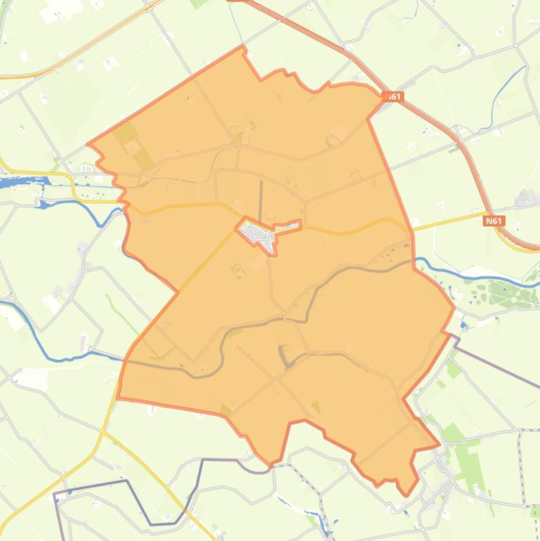 Kaart van de buurt Verspreide huizen Waterlandkerkje.