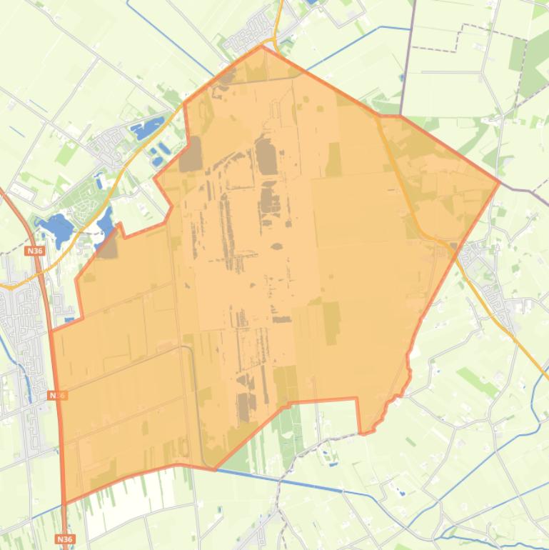 Kaart van de buurt Verspreide huizen Westerhaar-Vriezenveensewijk-Oost.