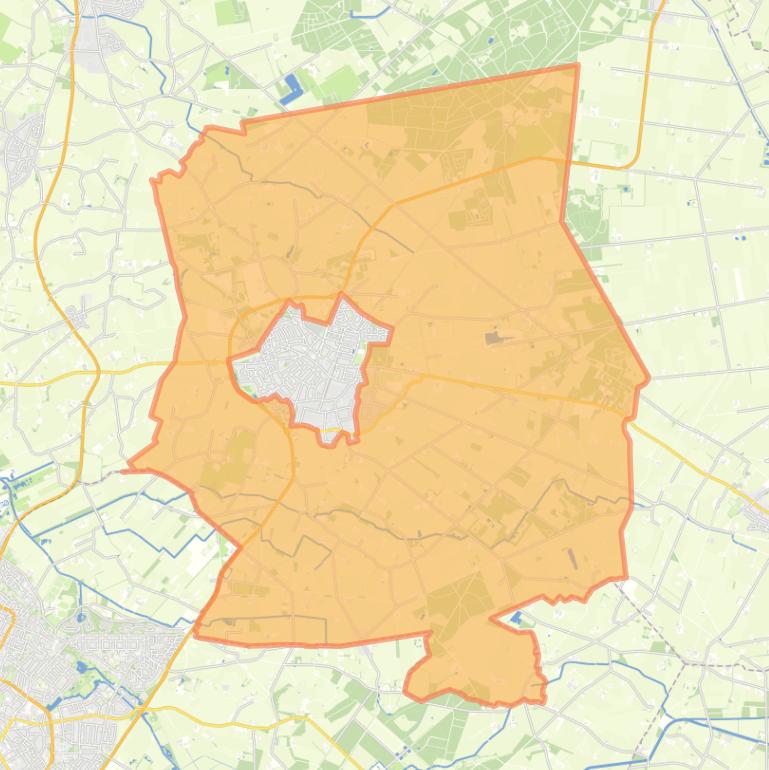 Kaart van de buurt Verspreide huizen Zelhem.