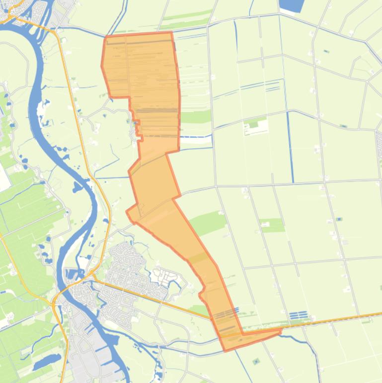 Kaart van de buurt Verspreide huizen Zwartewatersklooster en Holtrust.