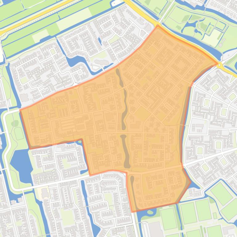 Kaart van de buurt Volendam-Blokgouw 1 en 2.